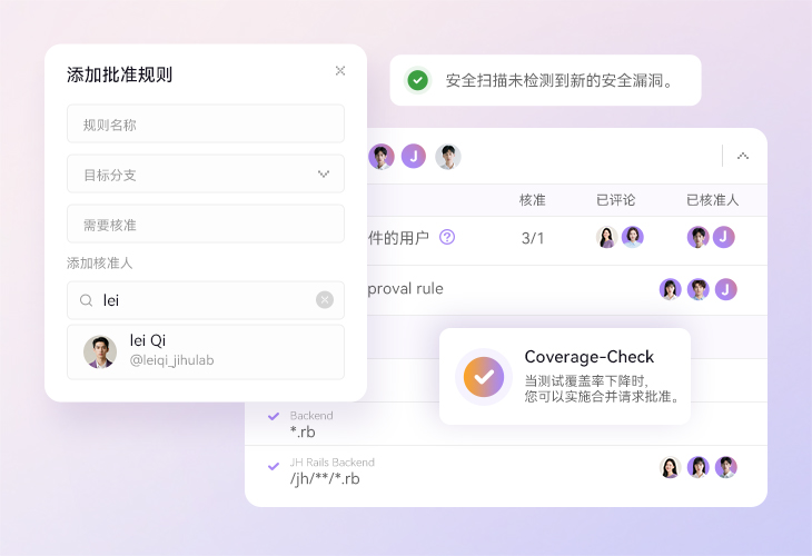 内置质量门禁,研发质量有保障